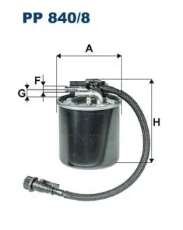 Фильтр топливный FILTRON PP8408