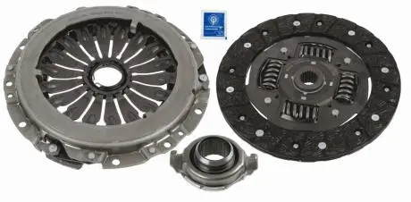HYUNDAI К-кт зчеплення SANTA FE I 2.4 01-, ELANTRA III 1.8 00- SACHS 3000 951 646