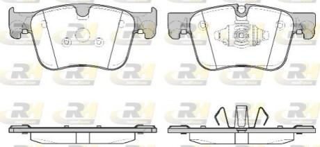Гальмівні колодки дискові ROADHOUSE 21560.10