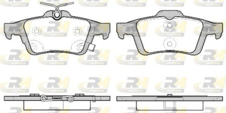 Тормозные колодки дисковые ROADHOUSE 2842.11