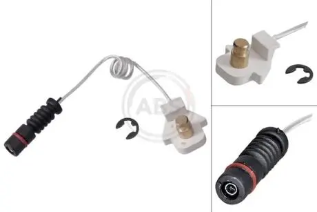 Сигналізатор, знос гальмівних колодок A.B.S. 39580