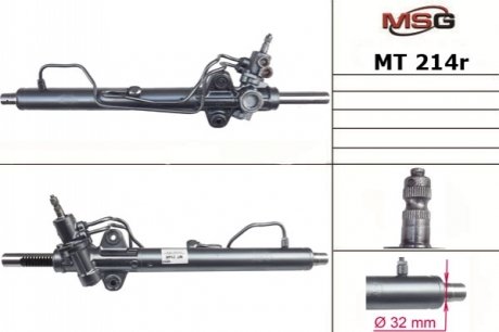 Рулевая рейка с ГУР Mitsubishi L, Mitsubishi L200 MSG MT214R