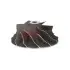 Компресорне колесо турбіни MITSUBISHI TF035 JRONE 1200-016-493 (фото 3)