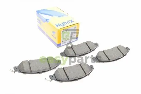 Колодки гальмівні (передні) Nissan Pathfinder 2.5/3.5 4WD 13- (з датчиком) Metelli 22-1045-0