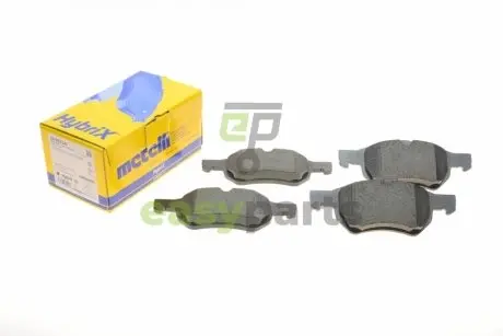 Колодки гальмівні (передні) Сhrysler Voyager 2.0-3.8/ 2.5-2.8 CRD 95-08 Metelli 22-0523-0