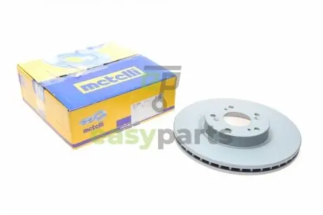 Диск гальмівний (передній) Honda Civic/CR-V 2.0/2.2 CTDi 01- (300x25) Metelli 23-1356C