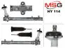 Рулевая рейка без ГУР Hyundai Santa, Hyundai Grand, Kia Sorento MSG HY114 (фото 1)