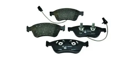 Тормозные колодки дисковые комплект; передняя. HELLA 8DB355009211