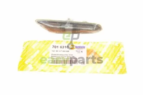 Повторювач повороту на крило BMW 3 (E90) 04-11 (L) (тонований) AUTOTECHTEILE 7016310