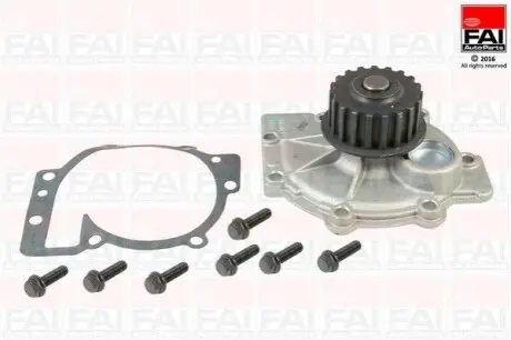 Водяна помпа Renault Focus,Mondeo,Laguna/ Volvo S40,S60,S70 1.6-2.5 07.95- FAI WP3090