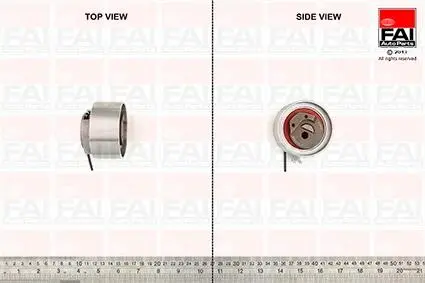 Ролик паска приводного Dodje 2,5CRD, Chrysler Voyager III 2.5CRD 08. FAI T1019