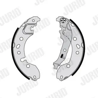 RENAULT гальм. колодки задн. TWINGO II 1.2 16V 07-14, TWINGO II 1.5 dCi 90 10-, SMART FORTWO 1.0 14- Jurid 362630J