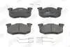 CITROEN гальмівні колодки задн. ZX 91-,Xsara,Peugeot 206-309,Renault 19,Clio,Megane I Jurid 571334J (фото 1)