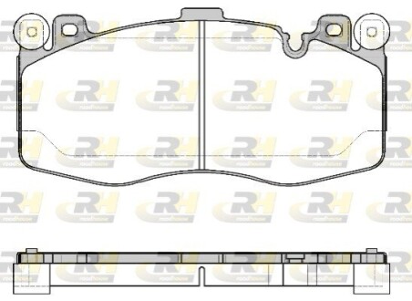 Гальмівні колодки дискові ROADHOUSE 21742.10