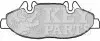 Гальмiвнi колодки дисковi SA KEYPARTS KBP1949 (фото 1)