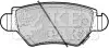 Гальмiвнi колодки дисковi SA KEYPARTS KBP1687 (фото 1)
