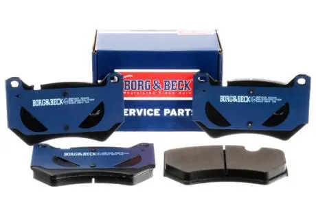 Гальмiвнi колодки дисковi BORG & BECK BBP2825