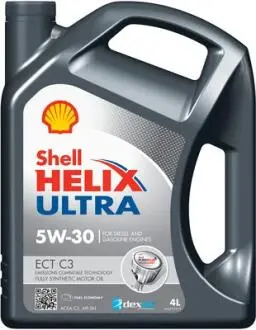 Олива двигуна 4L Helix Ultra ECT C3 5W30 (ACEA C3 MB 229.51/229.31 L-04 GM DII) SHELL 550050441