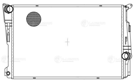 Радіатор охолодження BMW X3 (F25) (10-) АКПП LUZAR LRc 26181