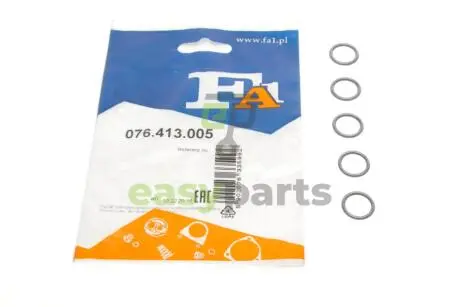 Прокладка радіатора масляного BMW 3 (E90/F30/F80)/5 (E60)/7 (E65/E66/E67) 96-15 N54/N55(к-кт 5шт) Fischer Automotive One (FA1) 076.413.005