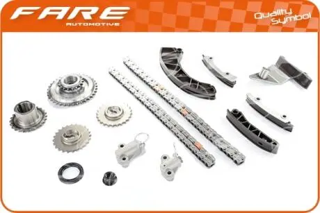 Ланцюг ГРМ к-т вiд 02.09 до 09.10 (Hyundai Accent/Kia Rio 1.5 CRDi 05-) Fare 16337