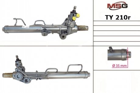 Рулевая рейка с ГУР Toyota 4, Toyota 4Runner, Toyota Land MSG TY210R