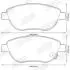 OPEL гальмівні колодки передн.Corsa D, FIAT 500 Jurid 573308J (фото 2)