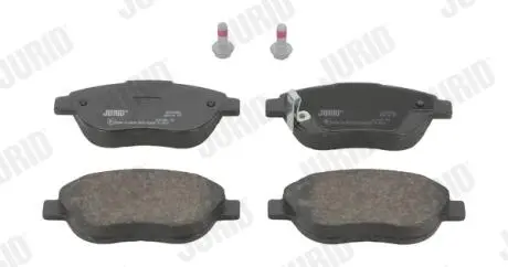 OPEL гальмівні колодки передн.Corsa D, FIAT 500 Jurid 573308J