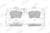 FIAT гальмів.колодки передн.Alfa Romeo 159 05- Jurid 573173J (фото 1)