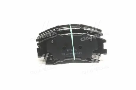 Колодка тормозов. диск. STANDARD MAZDA 6 02-передняя. RIDER RD.24046STD