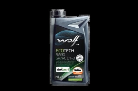 ECOTECH 5W30 SP/RC D1-3 1Lx12 Wolf 1049900