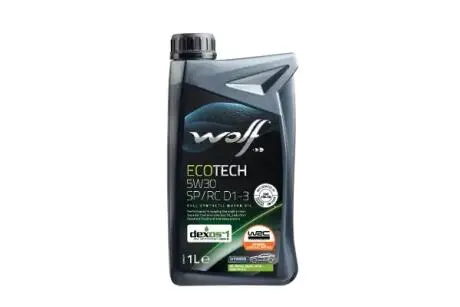 Фото ecotech 5w30 sp/rc d1-3 1lx12 Wolf 1049900 ECOTECH 5W30 SP/RC D1-3 1Lx12 Wolf 1049900