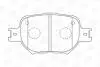 Колодки тормозные дисковые передние TOYOTA CALDINA Estate (_T24_) 02-07, CELICA CHAMPION 572517CH (фото 2)