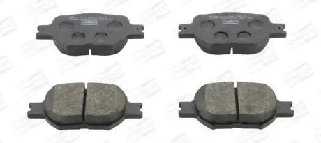 Колодки тормозные дисковые передние TOYOTA CALDINA Estate (_T24_) 02-07, CELICA CHAMPION 572517CH