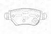 Гальмівні колодки задні Opel Astra G, Zafira A / Chevrolet Corsa / Chrysler Concorde CHAMPION 573010CH (фото 2)