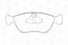 Тормозные колодки передние Volvo 850, C70, S70, V70, XC70 CHAMPION 571457CH (фото 2)