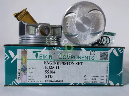 Поршні стандарт (STD) (к-кт на мотор) Subaru EJ251 TEIKIN 55104STD
