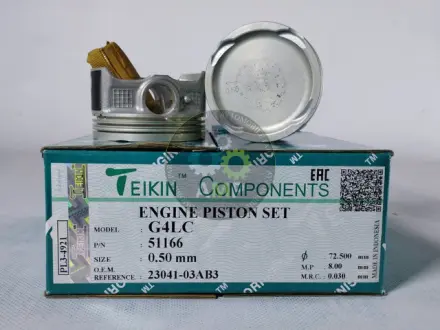 Поршні ремонт + 0.50 mm (к-кт на мотор) TEIKIN 51166050