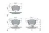Колодки гальмівні (передні) Ford Focus/Kuga 1.0-2.0 EcoBoost18- BOSCH 0 986 424 885 (фото 5)