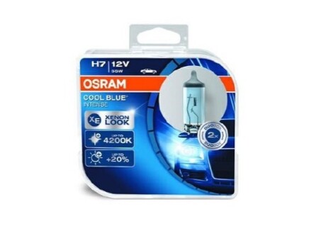 -DUO ЛАМПА H7 12V 55W PX26d Box COOL BLUE INTENSE OSRAM 64210CBI-HCB (фото 1)