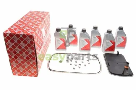 Комплект для заміни оливи АКПП BMW 3 (E46)/5 (E39)/X3 (E83) 2.5-3.0d (с прокладкой) (5 ст) FEBI BILSTEIN 176873