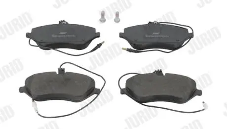 PEUGEOT Тормозные колодки передн.407 04- Jurid 573131J