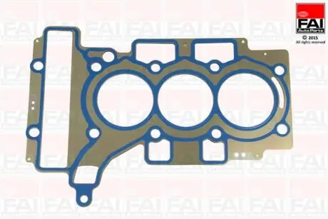 Прокладка, головка циліндра (0.7мм) CITROEN C1 II, C3 II, C3 III, C4 CACTUS, C-ELYSEE, DS3 OPEL CROSSLAND X PEUGEOT 108, 2008, 208, 301, 308 II 1.2 03.12- FAI HG1635