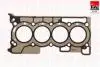 Прокладка ГБЦ RENAULT MEGANE 1.2TCe 12-, DUSTER 1.2TCe 13- NISSAN QASHQAI 1.2 13- FAI HG2314 (фото 1)