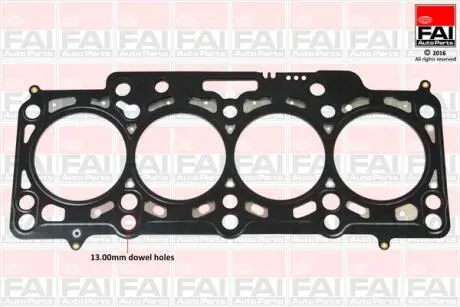 Прокладка головки двигуна VW 1.6TDI (3 карба) FAI HG1662B