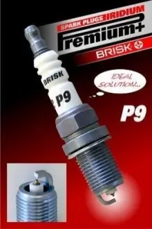 Свеча зажигания IRIDIUM PREMIUM+ BRISK P9