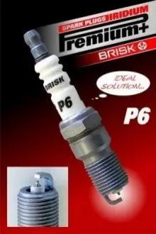 Свіча запалювання IRIDIUM PREMIUM+ BRISK P6