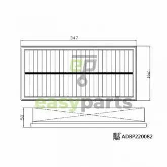 Фильтр воздуха LAND ROVER DEFENDER 19- BLUE PRINT ADBP220082