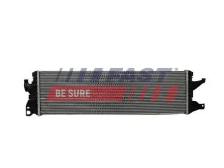 Радиатор двигателя (с водяным охлаждением интеркулера) VW Transporter VI 2.0D 04.15- FAST FT55019
