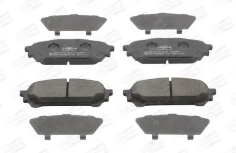 SUBARU гальмівні колодки задн.Forester 02- CHAMPION 572529CH